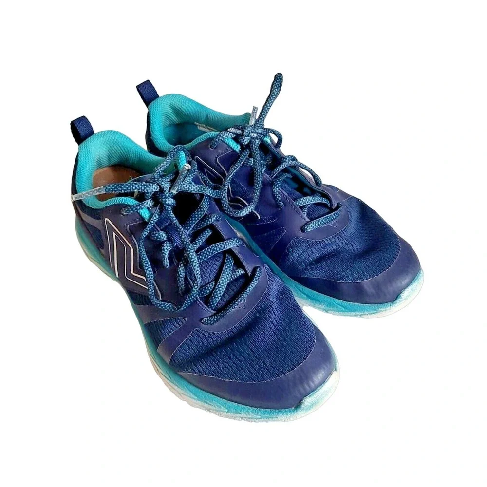 Vionic 335 Miles Navy Blue Active‎ Athleisure Lace Up Sneakers Womans Size 8